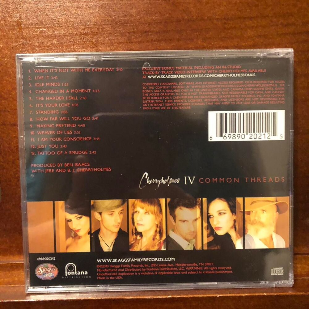 Common Threads cd album - Picture 2 of 3